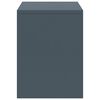 vidaXL naktsskapīši, 2 gab., gaiši pelēki, 35x30x40 cm, priedes koks