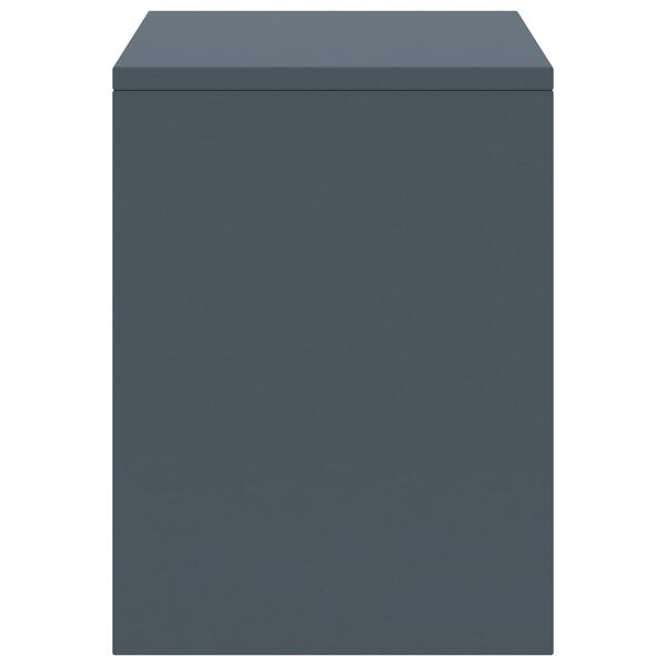 vidaXL naktsskapīši, 2 gab., gaiši pelēki, 35x30x40 cm, priedes koks