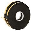vidaXL Pa&scaron;līpo&scaron;a putas lente 2 pcs Melns 15mm x 10m CR putuplasts