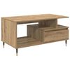 vidaXL Kafijas galdiņ&scaron; Artisānā ozols 90 x 49 x 45 cm