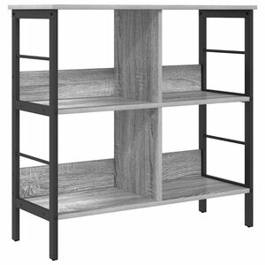vidaXL Grāmatu plaukts 4 līmeņi 82 x 32 x 79 cm Inženierijas koks