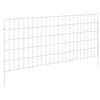vidaXL Dārza žogs ar mietiņiem 24 gab. 115 x 50 cm Cinkota tērauda