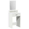 vidaXL Dressing galds Balts 50 x 41 x 140 cm Inženierijas koks
