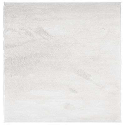 vidaXL paklājs OVIEDO, īsa spalva, pelēks, 200x200 cm