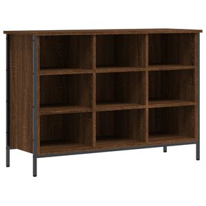 vidaXL apavu plaukts, 100x35x70 cm, inženierijas koks, brūna ozolkoka