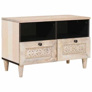 vidaXL TV vienības Balts 70 x 33 x 46 cm Inženierijas koks