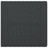 vidaXL saliekams bistro galds, 55x54x71 cm, PE rotangpalma, melns