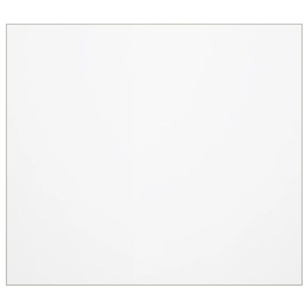 vidaXL galda aizsargsegums, caurspīdīgs, 100x90 cm, 1,6 mm, PVC