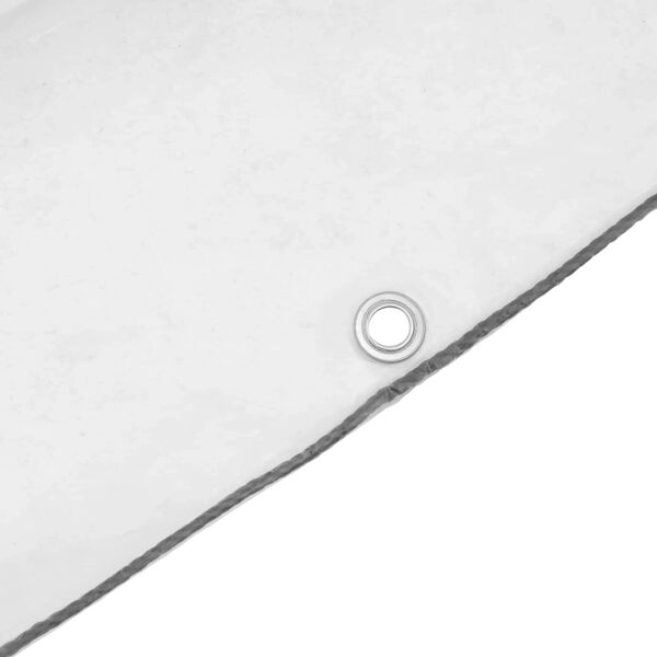 vidaXL Pārklājs ar acīm Caurspīdīgs 10 x 12 m Polietilēns