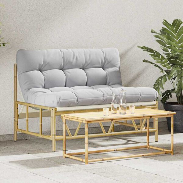 vidaXL Dārza sols Gaiši pelēka 110 x 75 x 71 cm Tērauds