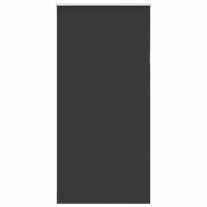 vidaXL rullo žalūzija melna 105x230 cm auduma platums 100,7 cm