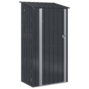 vidaXL Dārza &scaron;ķūņi Antracīts 103 x 74 x 200 cm Metāls