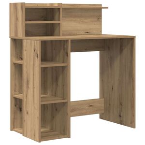 vidaXL Galds Artisānā ozols Inženierijas koks 90 x 48 x 101,5 cm
