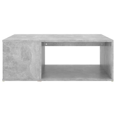 vidaXL kafijas galdiņš, betona pelēks, 90x67x33 cm, skaidu plāksne