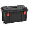 vidaXL pārnēsājams lidojumu koferis, melns, 57x35x32,5 cm, PP