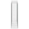 vidaXL arkveida gabiona grozi, 30gb., 200x50x180/200cm, cinkota dzelzs