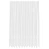 vidaXL Mežģīņu aizkars ar aizkariem Balts 280 x 300 cm Poliesters