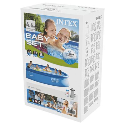 Intex baseins Easy Set ar filtra sistēmu, 457x84 cm