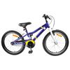 vidaXL Bērnu Velosipēds 24 Collas no 8 līdz 12 gadiem Zils Balts