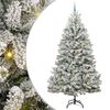 vidaXL Mākslīgā Ziemassvētku eglīte 270 cm 300 LED Silti balts