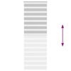 vidaXL žalūzijas zebra 75x230 cm auduma platums 70,9 cm poliesters