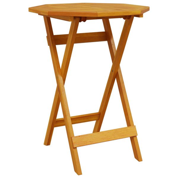 vidaXL 3-daļīgs bistro mēbeļu komplekts, saliekams, akācijas masīvkoks