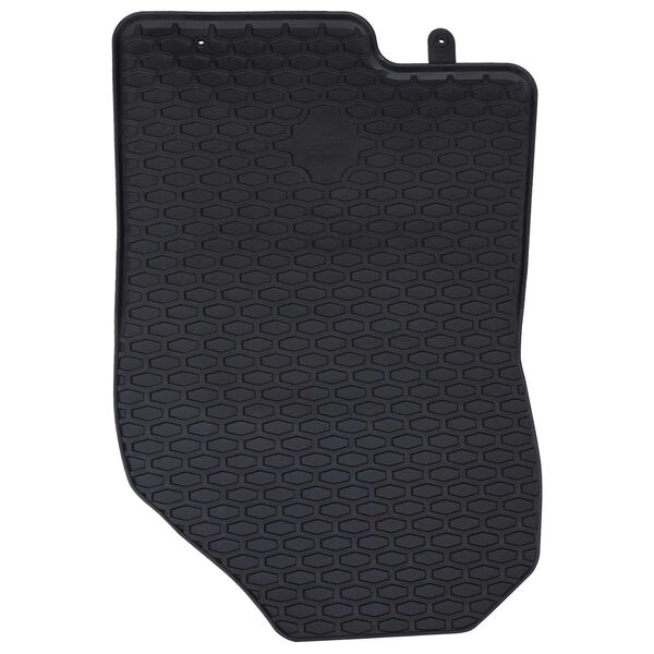 vidaXL Auto paklājs 4 pcs Melna piemērots Hyundai i20 , BAYON Gumija