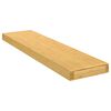 vidaXL sienas plaukts, 80x20x4 cm, bambuss