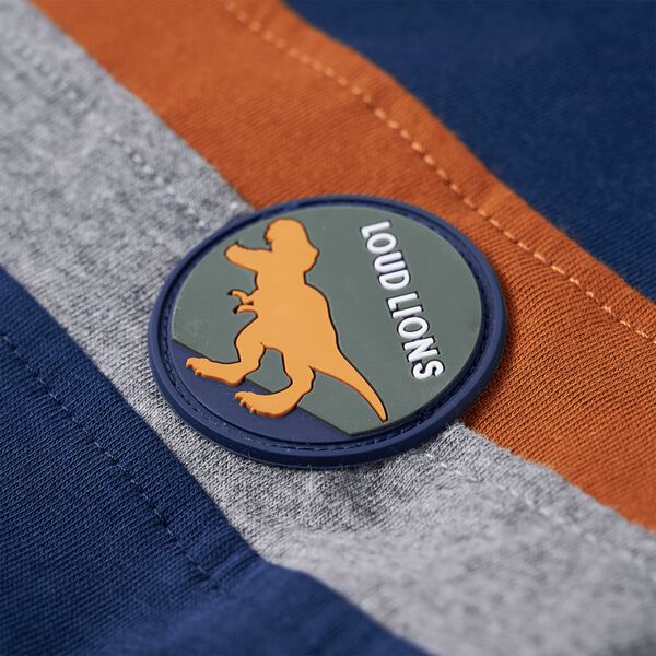 Bērnu krekls ar garām piedurknēm, tumši zils, 116