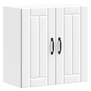 vidaXL virtuves sienas skapis "Lucca" White Engineered Wood