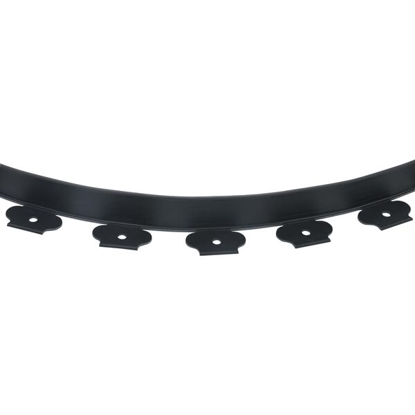 vidaXL zāliena apmale ar 30 mietiņiem, elastīga, 10 m, 5 cm