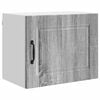 vidaXL Sienas skapis PORTO 2 pcs Pelēks Sonoma 50 x 31 x 40 cm