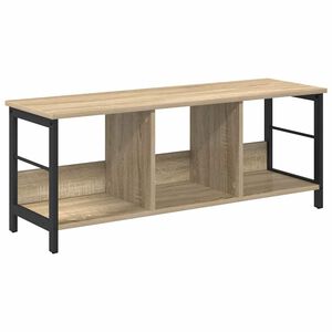 vidaXL Grāmatu plaukts 3 līmeņi 102 x 32 x 40,5 cm Inženierijas koks