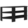 vidaXL StūraTVskapis Melna 102x40,5x45cm Inženierijas koks