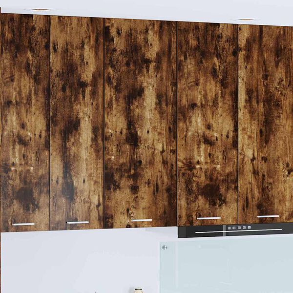 vidaXL Piekarams skapītis ar uzglabā&scaron;anu Dūmaka ozols 40 x 31 x 100 cm