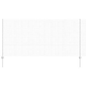 vidaXL Saskaldīta stieple ar stabu 25 x 1,2 m (Platums x Augstums)