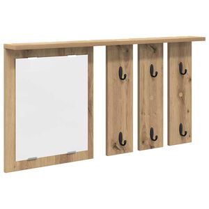 vidaXL Sienas pakaramais Pie sienas amatnieku ozola 85 x 10 x 45 cm