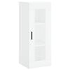 vidaXL augstais skapītis, balts, 34,5x34x180 cm, inženierijas koks