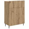 vidaXL Puse Artisan Ozols 66 x 34,5 x 92 cm Inženierijas koks