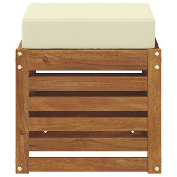 vidaXL Āra sols Cietā akācijas koks Dabiska