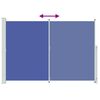 vidaXL izvelkama sānu markīze, 200x300 cm, zila