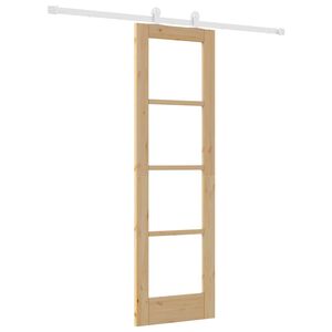 vidaXL Slīdo&scaron;ās durvis ORKDAL 61 x 198,5 cm Dabiska