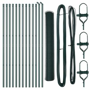 vidaXL Žoga āķis Zaļa