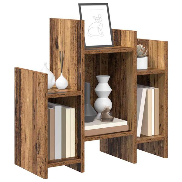 vidaXL Sānu skapis Vecs koks 60 x 26 x 60 cm Inženierijas koks