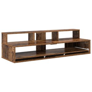 vidaXL Studijas galds Vecs koks 130 x 42,5 x 36 cm Inženierijas koks