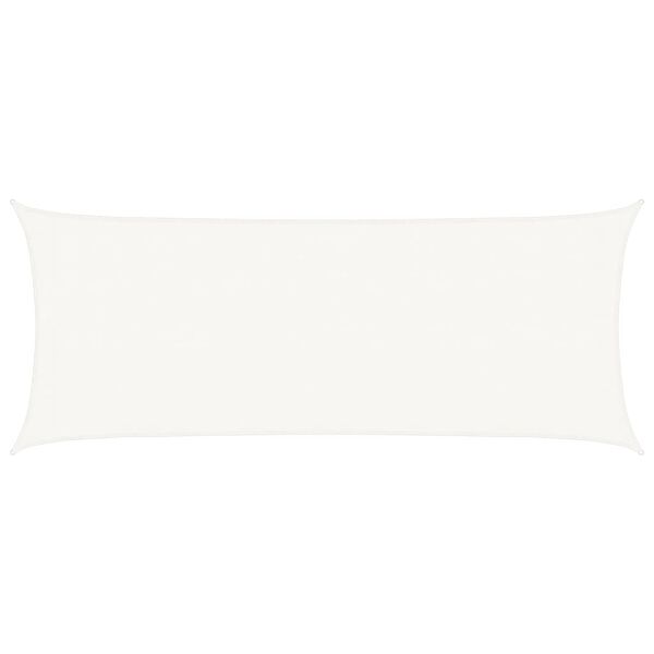 vidaXL saulessargs, 160 g/m&sup2;, balts, 2x4,5 m, HDPE