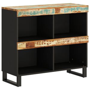 vidaXL skapītis, 85x33x75 cm, pārstrādāts masīvkoks
