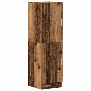 vidaXL virtuves skapītis veca koka 38x41,5x131,5 cm inženierijas koks