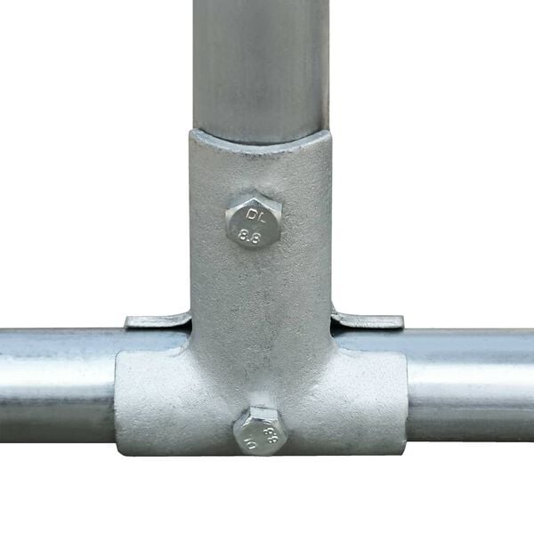 vidaXL vistu būris, 2x2x1,92 m, cinkots tērauds