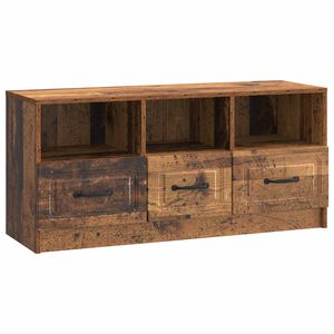 vidaXL Televizora skapī&scaron;a ar atvilktni Vecs koks 102 x 34,5 x 47 cm